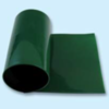 Polyurethane flat belt 88 ShA green smooth 150x1.6mm